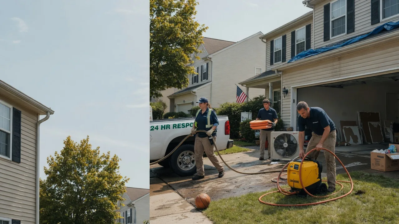 Emergency Water Damage Restoration in Dilliner, PA near me